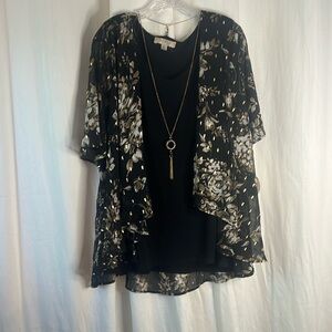 Misia Tank and Scarf Cover Up Set